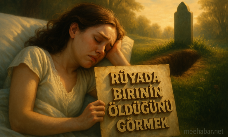 Rüyada Birinin Öldüğünü Görmek