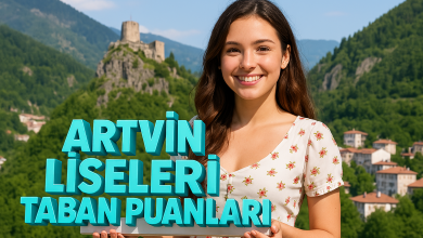 Artvin Liseleri Taban Puanları ve Yüzdelik Dilimleri Rehberi