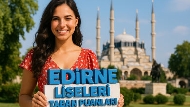 Edirne Liseleri Taban Puanları ve Yüzdelik Dilim Analizleri