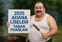 2025 Yılı Adana Liseleri Taban Puanları ve Yüzdelik Dilimleri Lise Taban Puanları Görseli - Öğrenci Haber