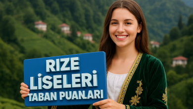 Rize Liseleri Taban Puanları ve Yüzdelik Dilimleri Rehberi